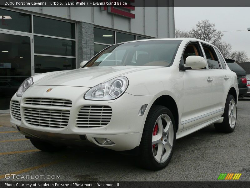 Sand White / Havanna/Sand Beige 2006 Porsche Cayenne Turbo S