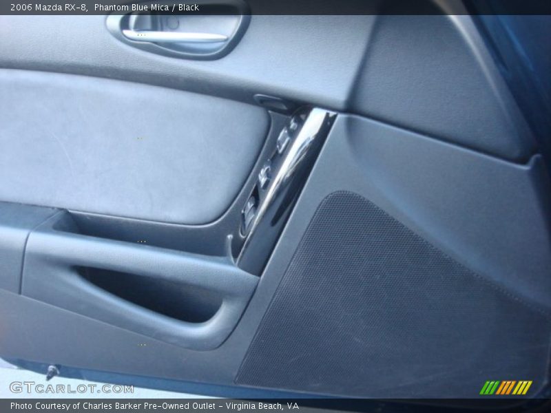 Phantom Blue Mica / Black 2006 Mazda RX-8