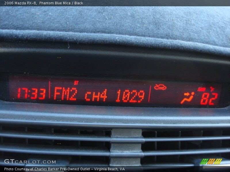 Phantom Blue Mica / Black 2006 Mazda RX-8