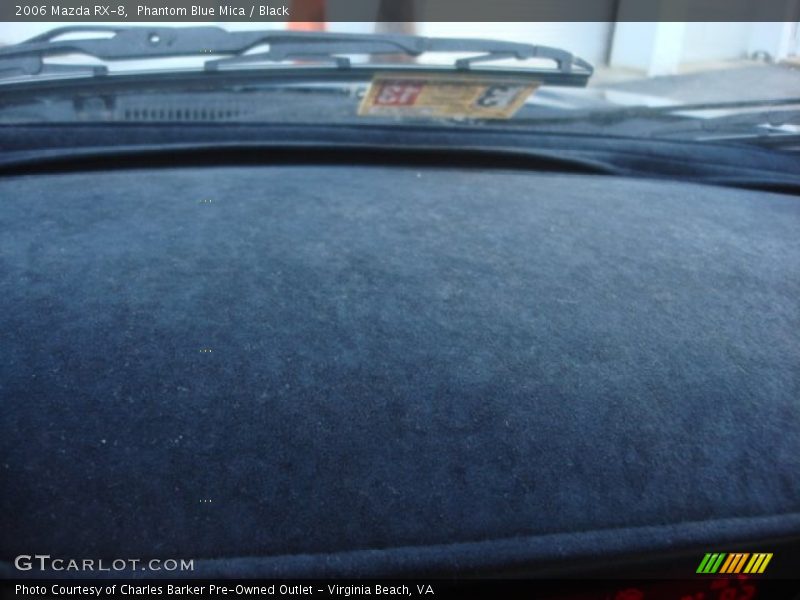 Phantom Blue Mica / Black 2006 Mazda RX-8