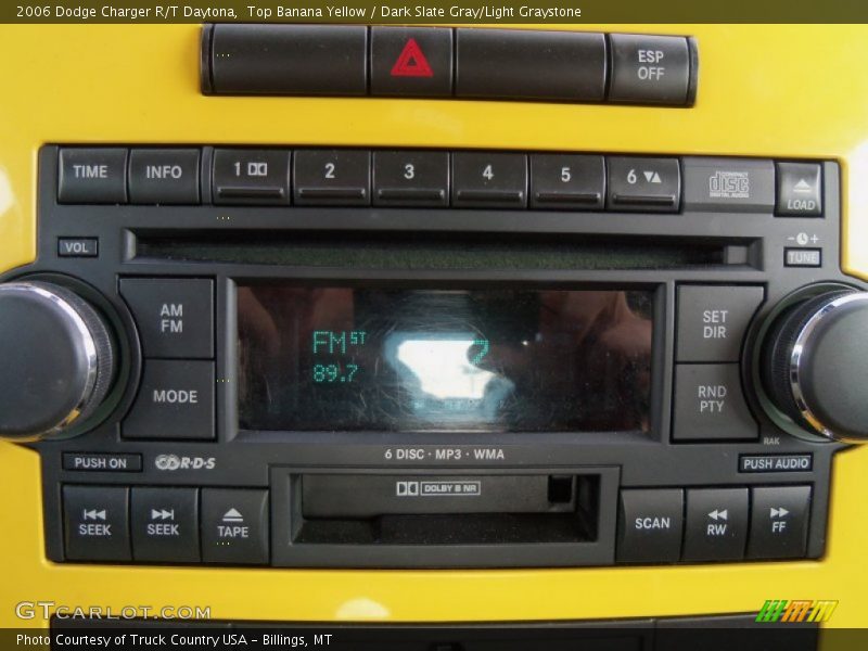 Audio System of 2006 Charger R/T Daytona
