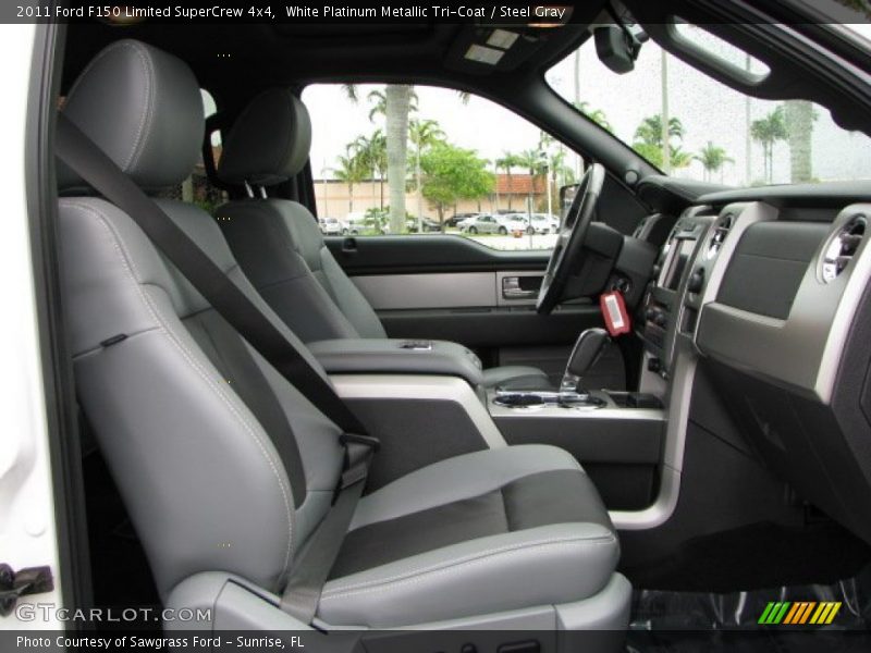  2011 F150 Limited SuperCrew 4x4 Steel Gray Interior