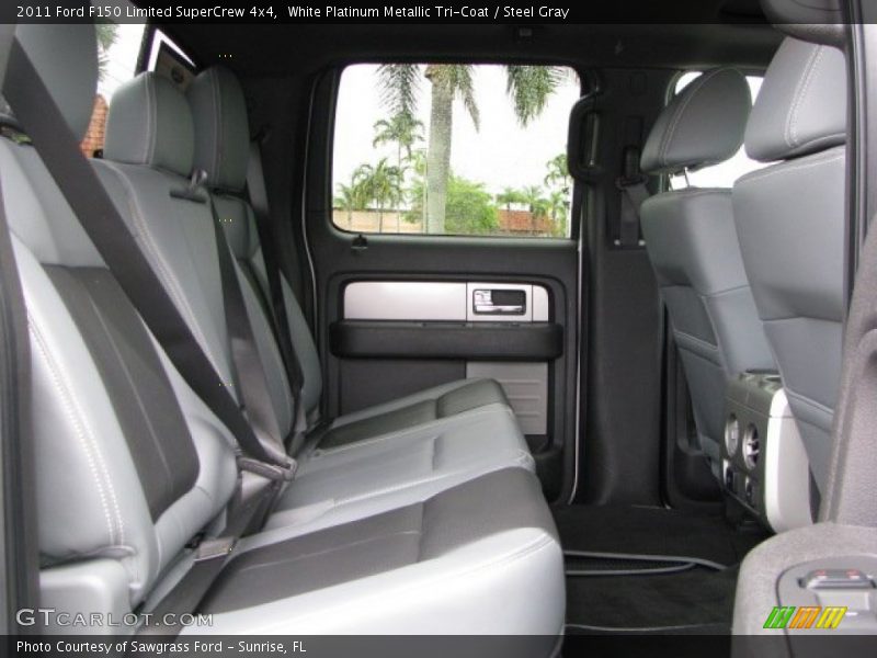 Rear Seat of 2011 F150 Limited SuperCrew 4x4