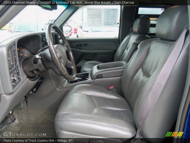  2003 Silverado 2500HD LS Extended Cab 4x4 Dark Charcoal Interior