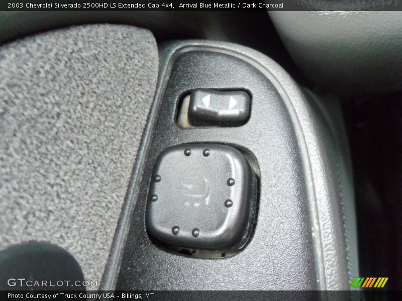 Arrival Blue Metallic / Dark Charcoal 2003 Chevrolet Silverado 2500HD LS Extended Cab 4x4