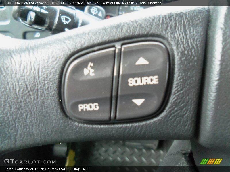Arrival Blue Metallic / Dark Charcoal 2003 Chevrolet Silverado 2500HD LS Extended Cab 4x4