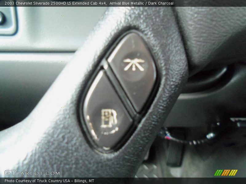 Arrival Blue Metallic / Dark Charcoal 2003 Chevrolet Silverado 2500HD LS Extended Cab 4x4