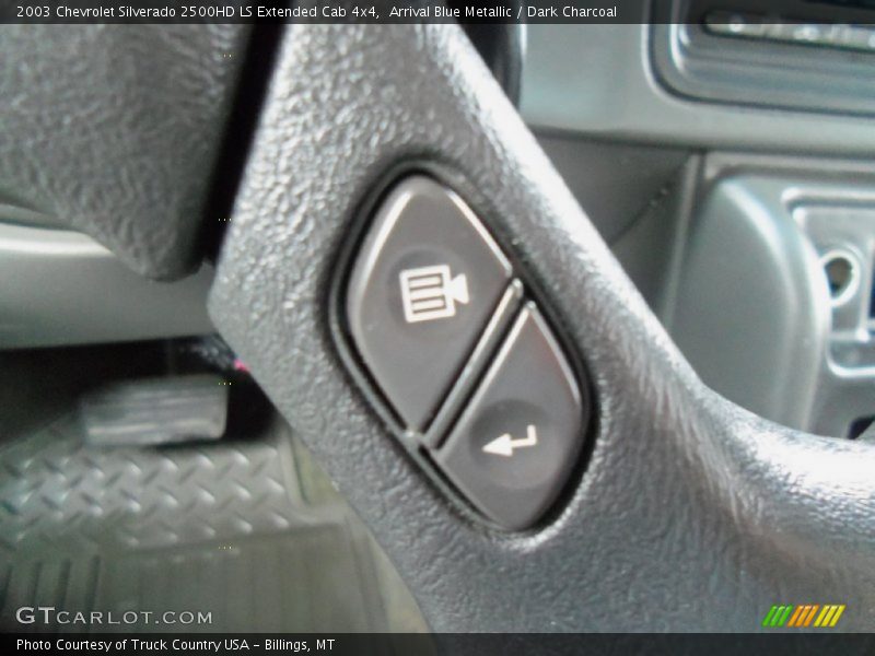 Arrival Blue Metallic / Dark Charcoal 2003 Chevrolet Silverado 2500HD LS Extended Cab 4x4