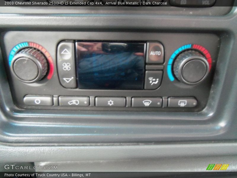 Arrival Blue Metallic / Dark Charcoal 2003 Chevrolet Silverado 2500HD LS Extended Cab 4x4