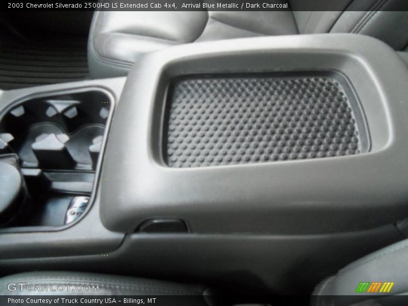 Arrival Blue Metallic / Dark Charcoal 2003 Chevrolet Silverado 2500HD LS Extended Cab 4x4