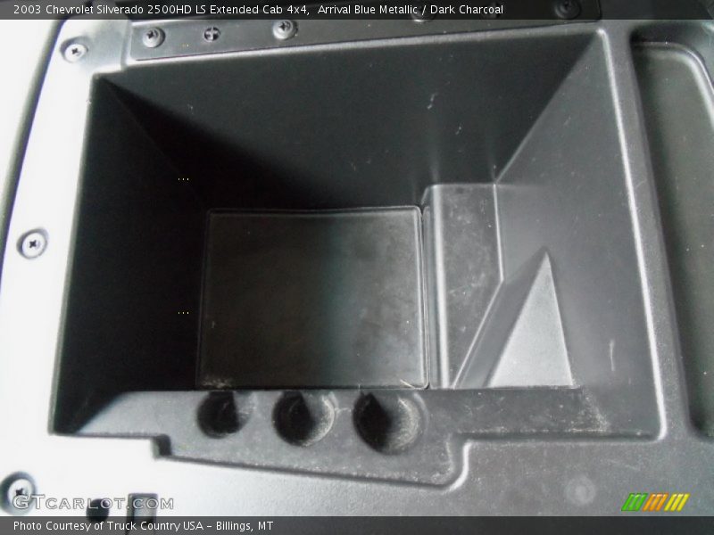 Arrival Blue Metallic / Dark Charcoal 2003 Chevrolet Silverado 2500HD LS Extended Cab 4x4