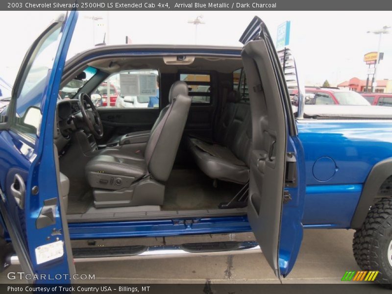 Arrival Blue Metallic / Dark Charcoal 2003 Chevrolet Silverado 2500HD LS Extended Cab 4x4