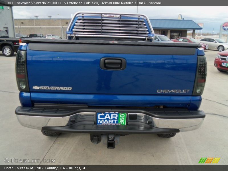 Arrival Blue Metallic / Dark Charcoal 2003 Chevrolet Silverado 2500HD LS Extended Cab 4x4