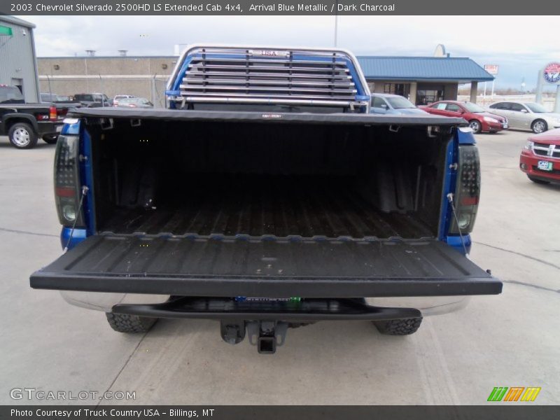 Arrival Blue Metallic / Dark Charcoal 2003 Chevrolet Silverado 2500HD LS Extended Cab 4x4