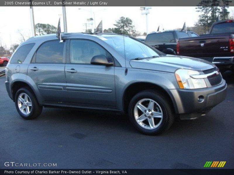 Dark Silver Metallic / Light Gray 2005 Chevrolet Equinox LT