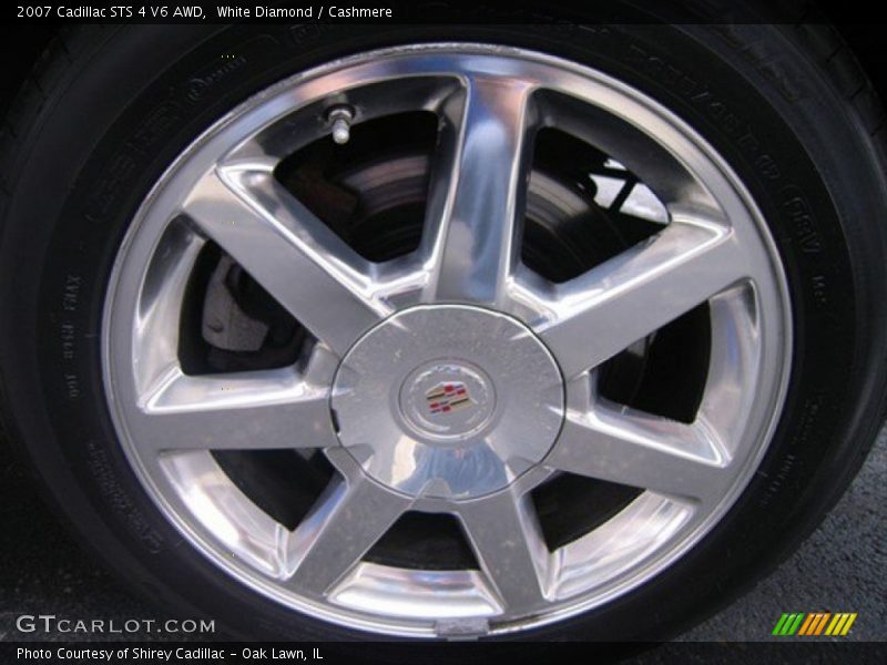 White Diamond / Cashmere 2007 Cadillac STS 4 V6 AWD