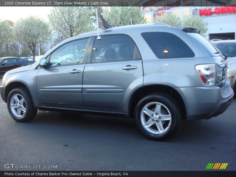 Dark Silver Metallic / Light Gray 2005 Chevrolet Equinox LT