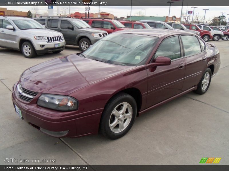 Front 3/4 View of 2004 Impala LS