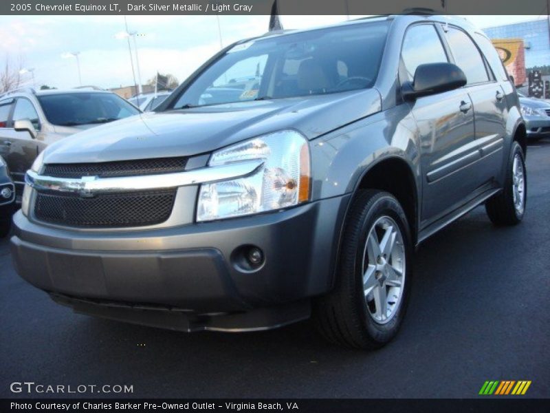 Dark Silver Metallic / Light Gray 2005 Chevrolet Equinox LT