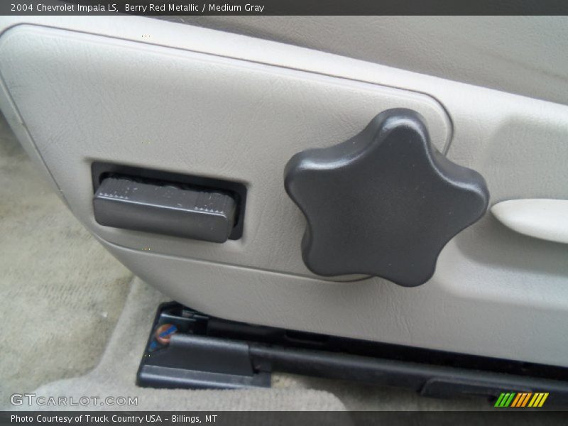 Berry Red Metallic / Medium Gray 2004 Chevrolet Impala LS