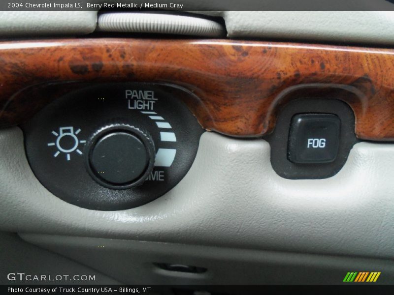 Controls of 2004 Impala LS
