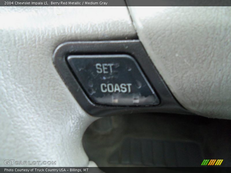Berry Red Metallic / Medium Gray 2004 Chevrolet Impala LS