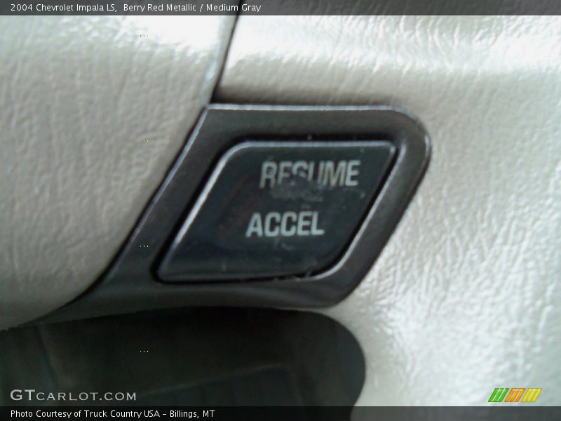 Berry Red Metallic / Medium Gray 2004 Chevrolet Impala LS