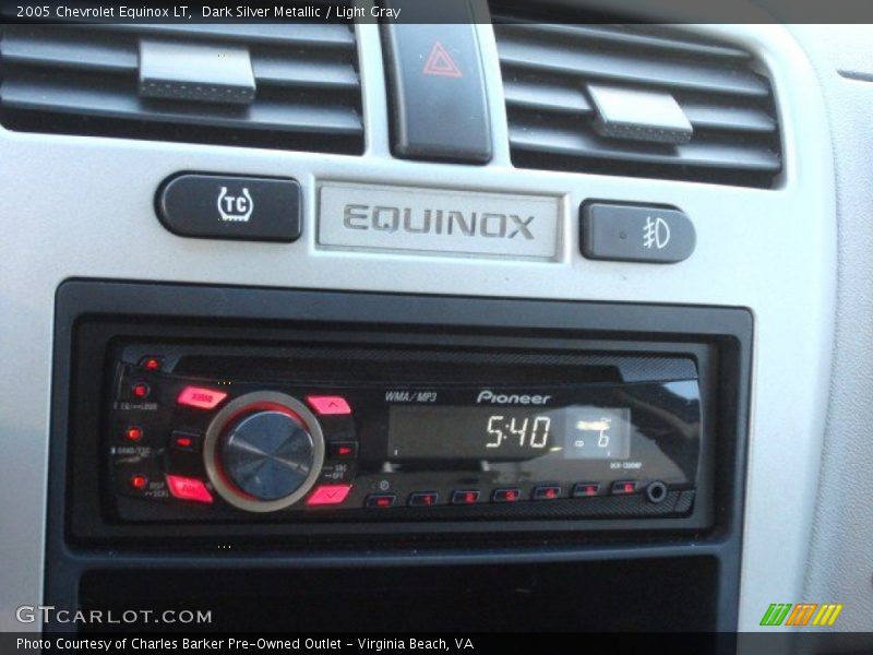 Dark Silver Metallic / Light Gray 2005 Chevrolet Equinox LT