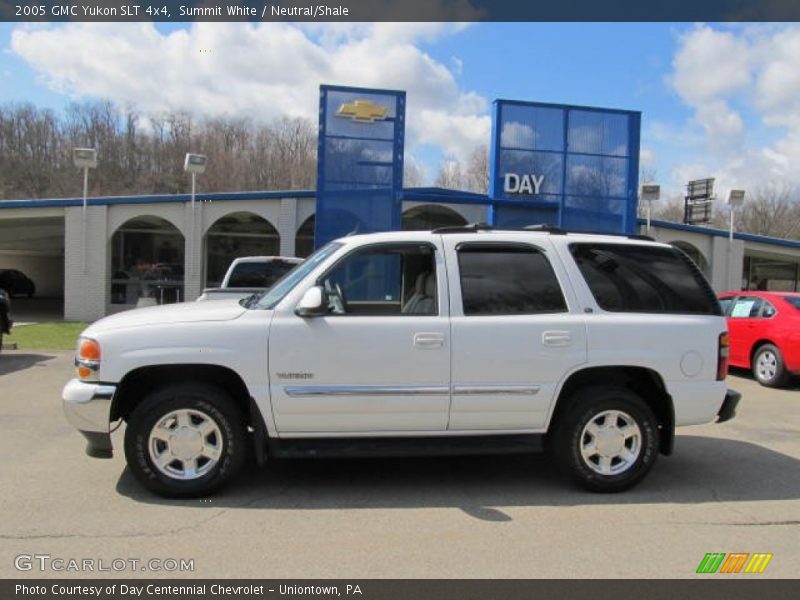 Summit White / Neutral/Shale 2005 GMC Yukon SLT 4x4