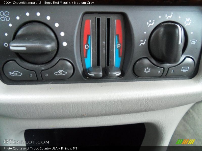 Controls of 2004 Impala LS