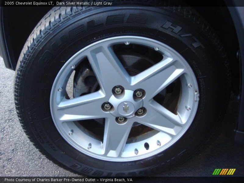 Dark Silver Metallic / Light Gray 2005 Chevrolet Equinox LT