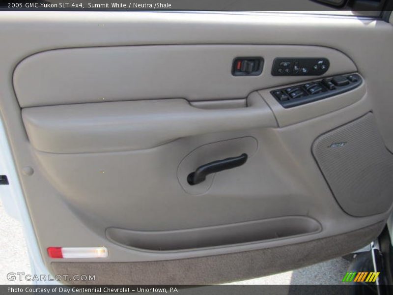 Summit White / Neutral/Shale 2005 GMC Yukon SLT 4x4