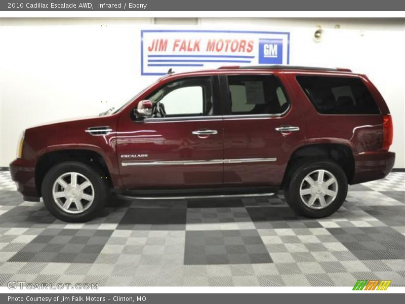 Infrared / Ebony 2010 Cadillac Escalade AWD
