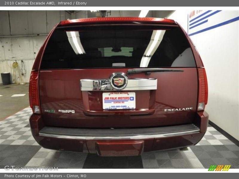 Infrared / Ebony 2010 Cadillac Escalade AWD
