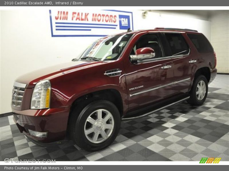 Infrared / Ebony 2010 Cadillac Escalade AWD