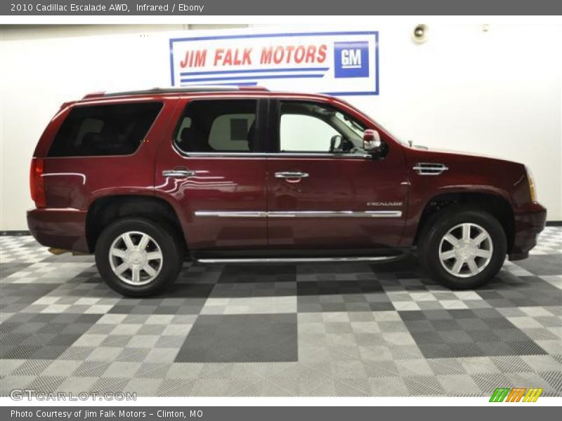 Infrared / Ebony 2010 Cadillac Escalade AWD