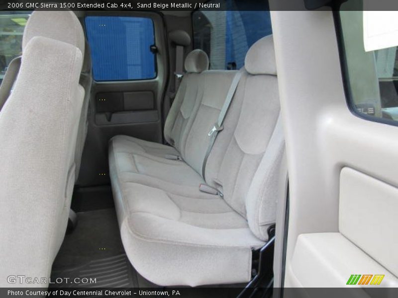 Sand Beige Metallic / Neutral 2006 GMC Sierra 1500 Extended Cab 4x4