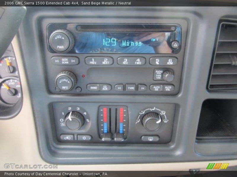 Sand Beige Metallic / Neutral 2006 GMC Sierra 1500 Extended Cab 4x4