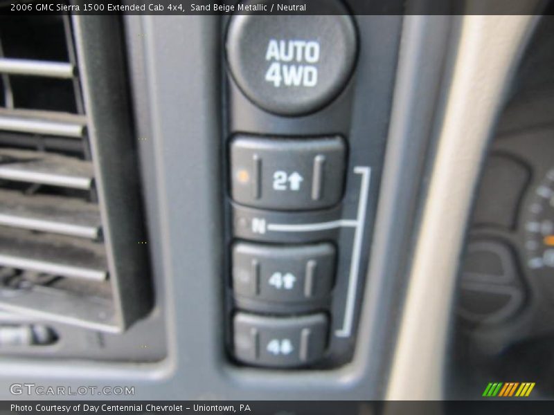 Sand Beige Metallic / Neutral 2006 GMC Sierra 1500 Extended Cab 4x4