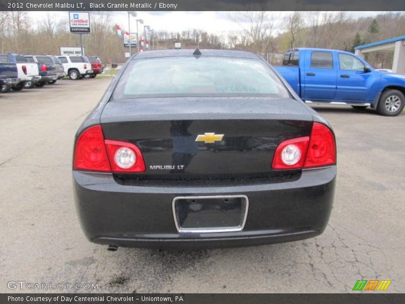 Black Granite Metallic / Ebony 2012 Chevrolet Malibu LT