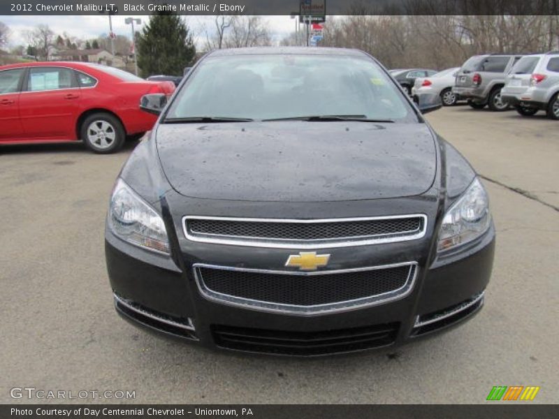 Black Granite Metallic / Ebony 2012 Chevrolet Malibu LT