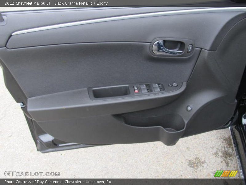 Black Granite Metallic / Ebony 2012 Chevrolet Malibu LT