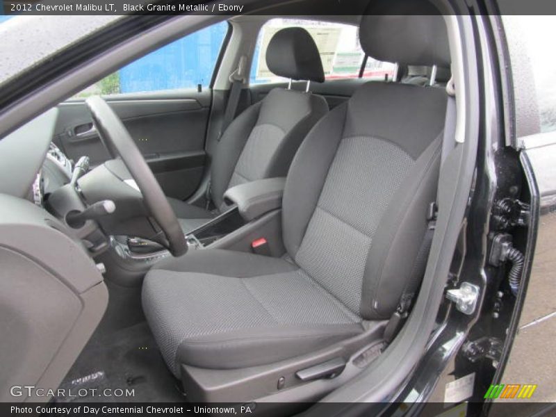 Black Granite Metallic / Ebony 2012 Chevrolet Malibu LT