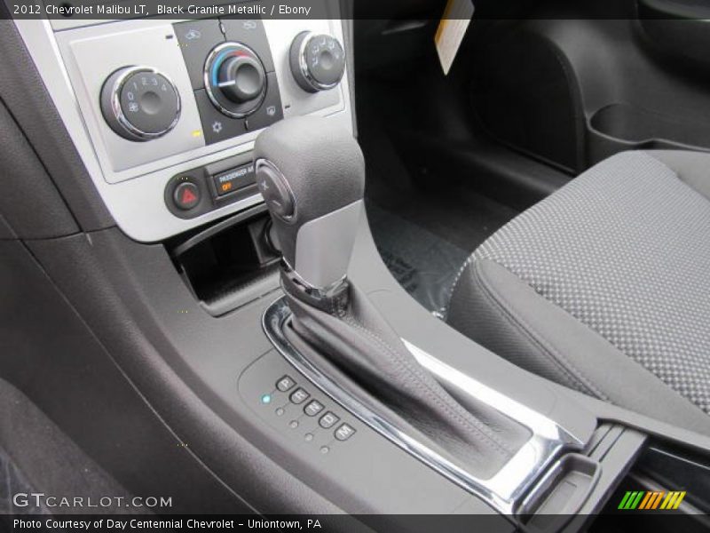 Black Granite Metallic / Ebony 2012 Chevrolet Malibu LT
