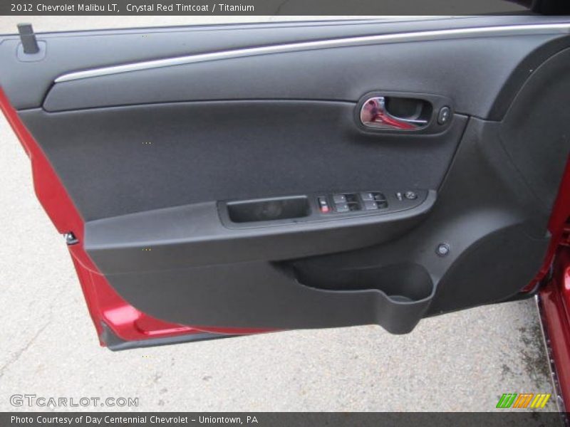 Crystal Red Tintcoat / Titanium 2012 Chevrolet Malibu LT