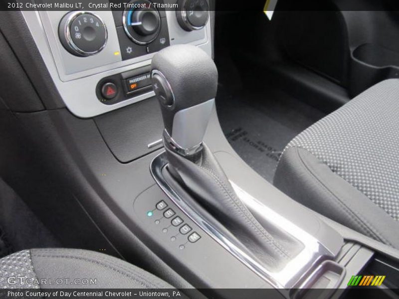 Crystal Red Tintcoat / Titanium 2012 Chevrolet Malibu LT