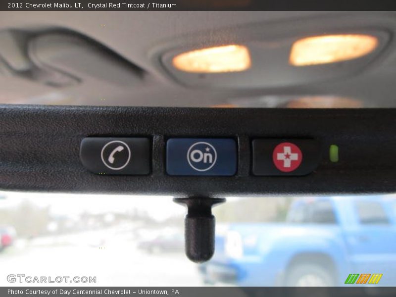 Crystal Red Tintcoat / Titanium 2012 Chevrolet Malibu LT