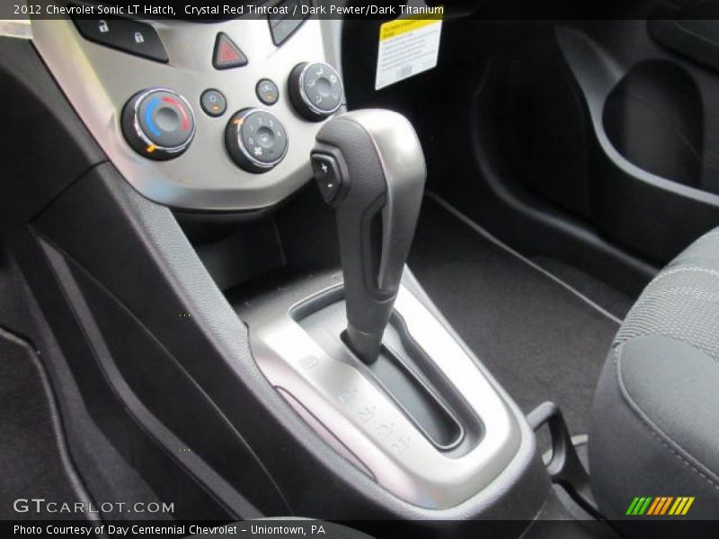 Crystal Red Tintcoat / Dark Pewter/Dark Titanium 2012 Chevrolet Sonic LT Hatch