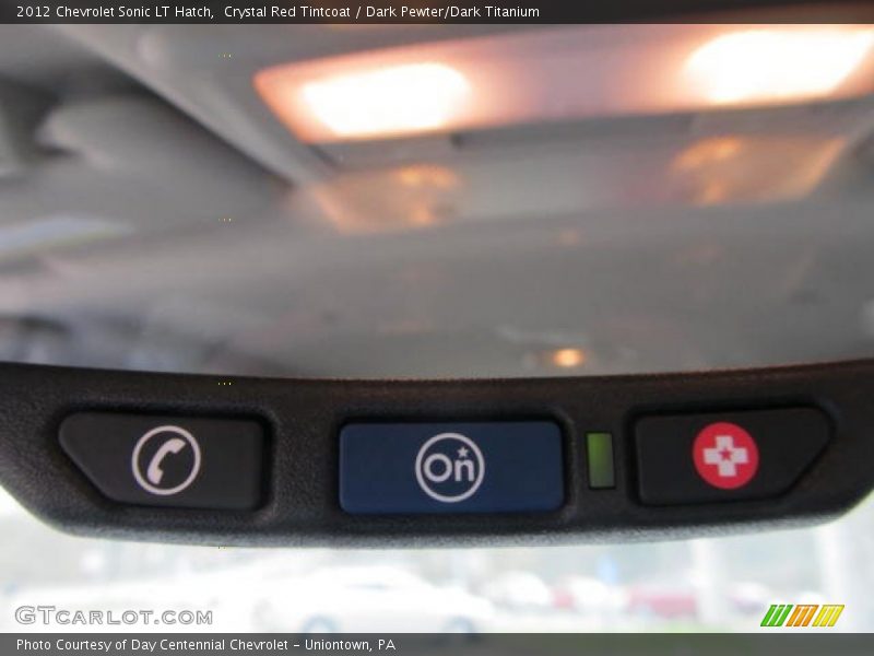 Crystal Red Tintcoat / Dark Pewter/Dark Titanium 2012 Chevrolet Sonic LT Hatch