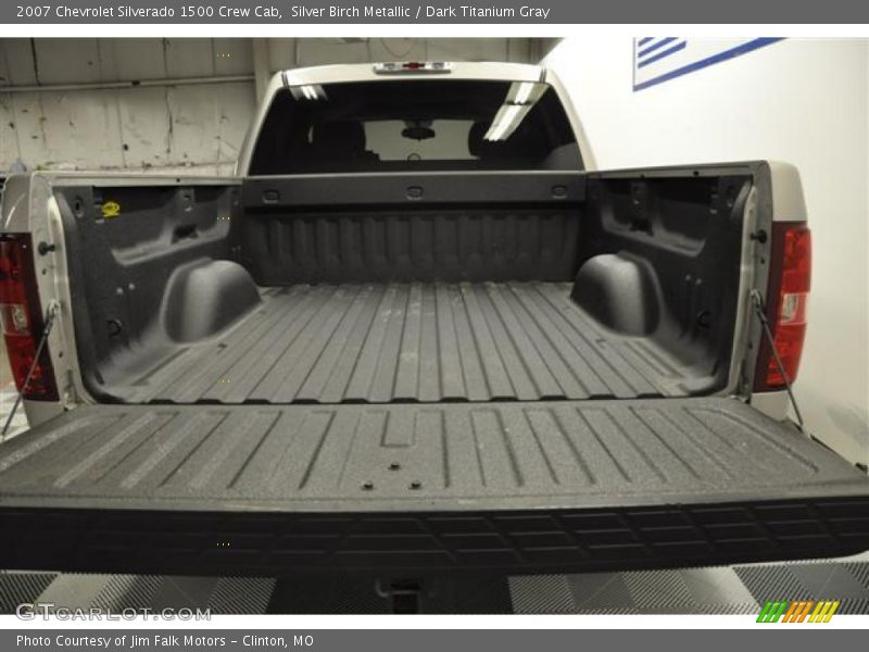 Silver Birch Metallic / Dark Titanium Gray 2007 Chevrolet Silverado 1500 Crew Cab